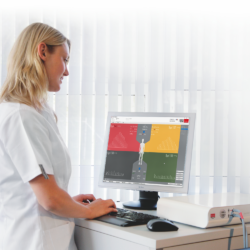 Diagnostika měření kotníkových tlaků (ICHDK) pomocí ABI-systém 100